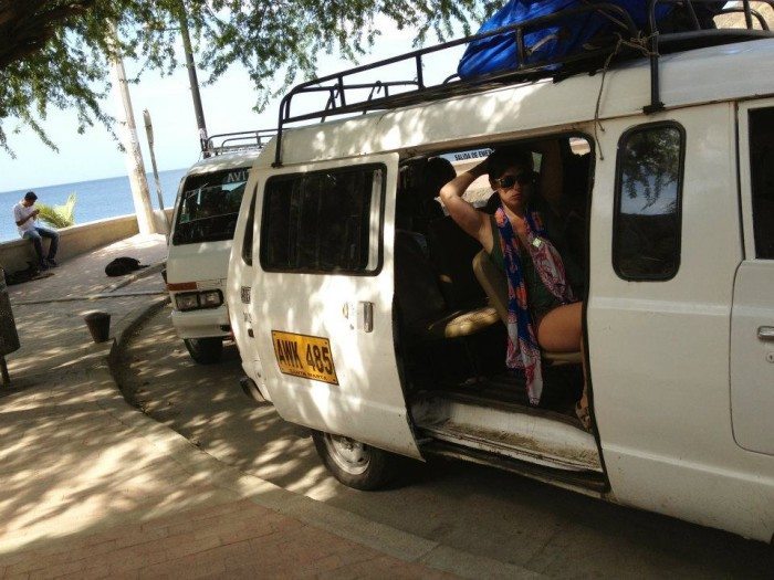 Shuttle Taganga to Tayrona