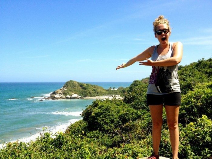 hike through tayrona